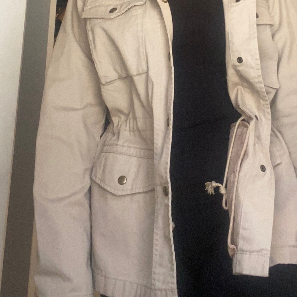 Tan Rain Coat